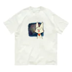 こっくり商店のスペースフォックス Organic Cotton T-Shirt