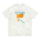 satoharuのオレンジ　ぎゅぎゅぎゅっ Organic Cotton T-Shirt