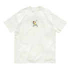 shix2のゆるりヨガ　トリコナーサナ Organic Cotton T-Shirt