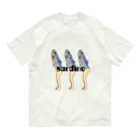 うらめし屋　の魚の人(いわし) Organic Cotton T-Shirt