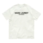 おもしろいTシャツ屋さんのSAUNA LAIRENT TOTONOU サウナローラン 整う Organic Cotton T-Shirt