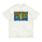 GALLERY misutawoのニューヨーク フルトンストリートの朝 Organic Cotton T-Shirt