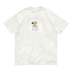 juice_01cのピンキーLove オーガニックコットンTシャツ