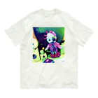 egg Artworks & the cocaine's pixの物語『トロちゃん』 オーガニックコットンTシャツ