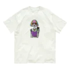 S2ショップのColorful Hair Woman No.2 Organic Cotton T-Shirt