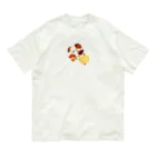 segasworksのキノコ　美味しいの オーガニックコットンTシャツ