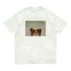 DOG FACEのパピヨン【わんデザイン 2月】 オーガニックコットンTシャツ