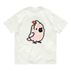 Cody the LovebirdのChubby Bird オオバタン オーガニックコットンTシャツ