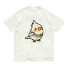 Cody the LovebirdのChubby Bird　オカメインコ Organic Cotton T-Shirt