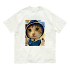 monekosideの保護猫まくらちゃんコス！ Organic Cotton T-Shirt