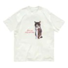 犬猫生活チャリティーショップのまったりボス by コンドリア水戸さん オーガニックコットンTシャツ