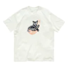 shokomumuのあったかいとあったかい。好きと好きが混ざり合う。猫と人 Organic Cotton T-Shirt