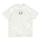 NOサカナNOライフのサカナ　BIG EYE オーガニックコットンTシャツ