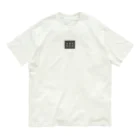 rilybiiのcreamTulip × charcoalbrown Organic Cotton T-Shirt