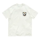 achaman•ﻌ•shopのあジャパンぐま オーガニックコットンTシャツ