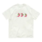 pokori-pokopokoのうさぷれーぜ オーガニックコットンTシャツ