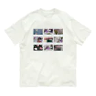 𝙈𝙊𝙈𝙊'𝙨 𝙎𝙝𝙤𝙥のMOMOと春のコラージュ Organic Cotton T-Shirt