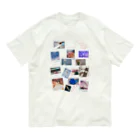 𝙈𝙊𝙈𝙊'𝙨 𝙎𝙝𝙤𝙥のMOMOとコラージュ Organic Cotton T-Shirt
