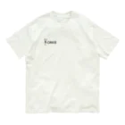 DOG FACEのヨーキー【わんデザイン 3月】 Organic Cotton T-Shirt