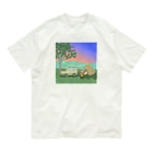 pandaticsのゆうぐれキャンプ Organic Cotton T-Shirt