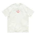 hitoricco suzuri shopのtulip ちゃん オーガニックコットンTシャツ