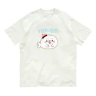 little lion house公式ショップ（大人のためのねこ）の寄り添いあざらし Organic Cotton T-Shirt