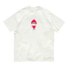 rurugirlのいちごちゃん🍓 オーガニックコットンTシャツ