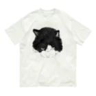 スナック半ばをすぎての睨みネコ' Organic Cotton T-Shirt