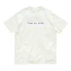 NatureのFree my mind オーガニックコットンTシャツ