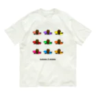 STUDIO SUNLIGHT WEB SHOPのカヤック×クマ（9color） Organic Cotton T-Shirt