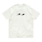 智叉猫のなみなみ オーガニックコットンTシャツ