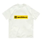 open.Yellow.os original official goods storeのopen.Yellow.os公式支援グッズ オーガニックコットンTシャツ