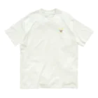shisoppaの雄鹿 Cross-stitch Organic Cotton T-Shirt