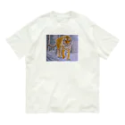 アラスカ野生動物画家きむらけいのMORNING SNOW FIELD Organic Cotton T-Shirt