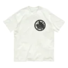 CIPANGOの【家紋】揚羽蝶（ブラック） Organic Cotton T-Shirt