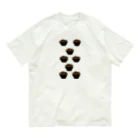 頭に乗せちゃいました。のあの日の鰻 Organic Cotton T-Shirt