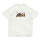 らぴちのおみせのちょびくま オーガニックコットンTシャツ