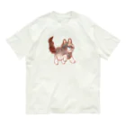 ノアオオカミのオオカミのウルフル Organic Cotton T-Shirt