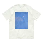 YURURIのくらげblue オーガニックコットンTシャツ