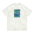 幸木野花の湖色なきぶん オーガニックコットンTシャツ