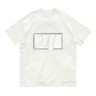 ふじひとの猫足 Organic Cotton T-Shirt