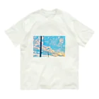 Beau ciel（ボーシエル）のいつかの空02 オーガニックコットンTシャツ