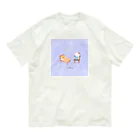 Nekojinekoの素敵な夢を見てね オーガニックコットンTシャツ