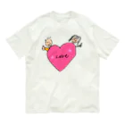 Walton’sのハート　ピンク Organic Cotton T-Shirt