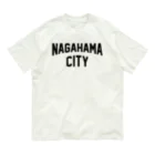 JIMOTOE Wear Local Japanの長浜市 NAGAHAMA CITY Organic Cotton T-Shirt