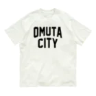 JIMOTOE Wear Local Japanの大牟田市 OMUTA CITY オーガニックコットンTシャツ