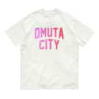 JIMOTOE Wear Local Japanの大牟田市 OMUTA CITY オーガニックコットンTシャツ