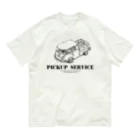 Nhat markのpick up service オーガニックコットンTシャツ