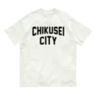 JIMOTOE Wear Local Japanの筑西市 CHIKUSEI CITY オーガニックコットンTシャツ