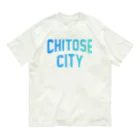 JIMOTOE Wear Local Japanの千歳市 CHITOSE CITY Organic Cotton T-Shirt